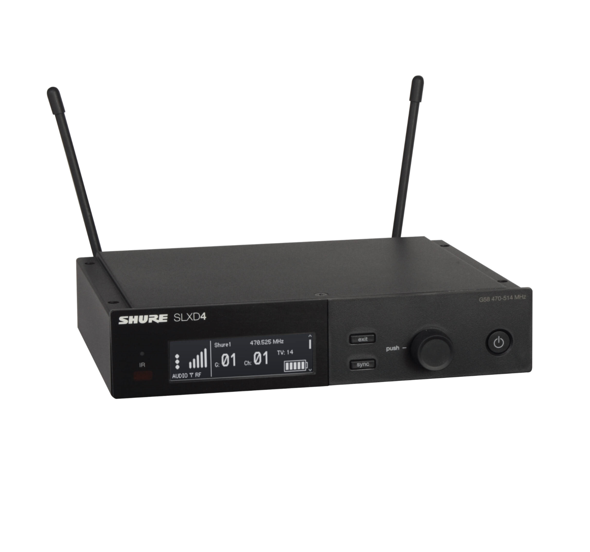 Shure SLXD4D Digital Wireless Receiver